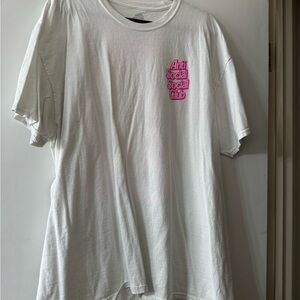Anti Social Social Club Barbie Font White T-Shirt